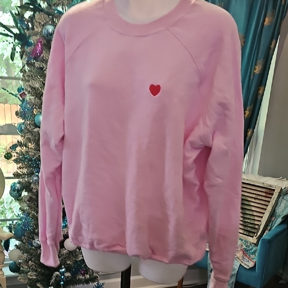 @@Hold@@SPIRITUAL GANGSTER Soft Pink SWEATSHIRT